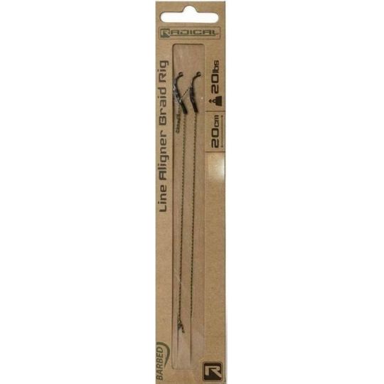 PRZYPON RADICAL LINE ALIGNER BRAID RIG 20lbs 2