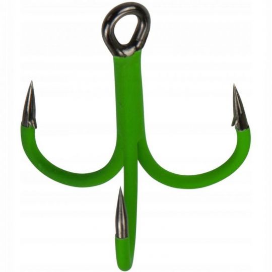 KOTWICE MADCAT A-STATIC TREBLE HOOK 4/0 4szt SUM KOTWICE MADCAT A-STATIC TREBLE HOOK 4/0 4szt SUM