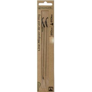 PRZYPON RADICAL LINE ALIGNER BRAID RIG 20lbs 6