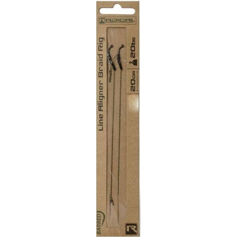 PRZYPON RADICAL LINE ALIGNER BRAID RIG 20lbs 6