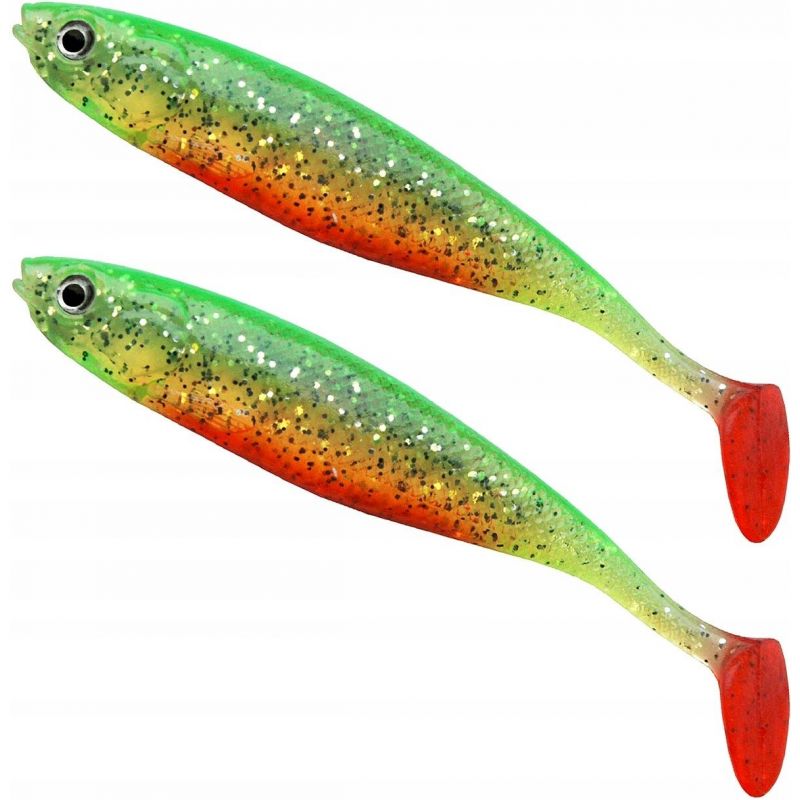GUMA CORMORAN ACTION FIN 10cm 7g GREEN TIGER 2szt GUMA CORMORAN ACTION FIN 10cm 7g GREEN TIGER 2szt