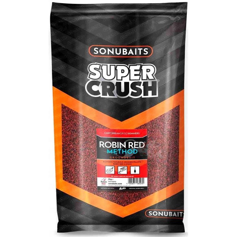 ZANĘTA SONUBAITS ROBIN RED METHOD MIX 2kg ZANĘTA SONUBAITS ROBIN RED METHOD MIX 2kg