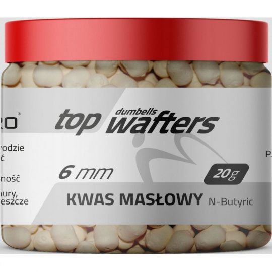 DUMBELLS MATCH PRO TOP WAFTERS KWAS MASŁOWY 20g 6 DUMBELLS MATCH PRO TOP WAFTERS KWAS MASŁOWY 20g 6