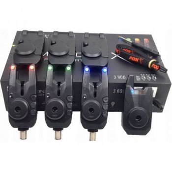ZESTAW SYGNALIZATORÓW FOX MINI MICRON X 3 SET 3+1
