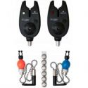 ZESTAW WĘDKARSKI MIKADO 2x SYGNALIZATOR 2x HANGER
