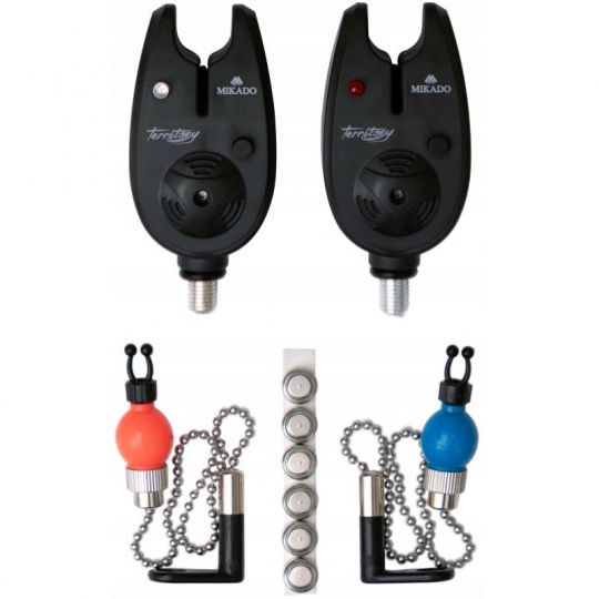 ZESTAW WĘDKARSKI MIKADO 2x SYGNALIZATOR 2x HANGER ZESTAW WĘDKARSKI MIKADO 2x SYGNALIZATOR 2x HANGER