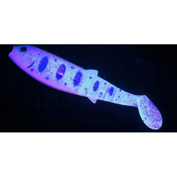GUMA SAVAGE GEAR CANNIBAL 10cm PADDLETAIL UV BLUE