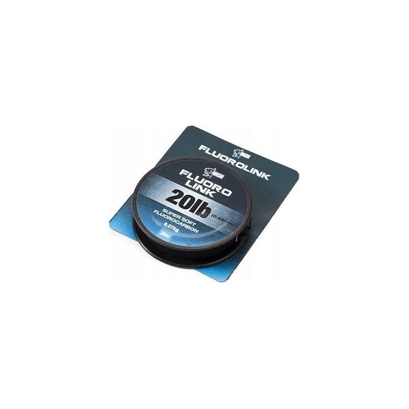 FLUOROCARBON NASH FLUOROLINK 20lb 0,45mm 20m FLUOROCARBON NASH FLUOROLINK 20lb 0,45mm 20m