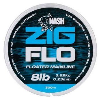 ŻYŁKA NASH NXT ZIG FLO 8lb 0,23mm 100m PRZYPONOWA
