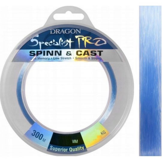 ŻYŁKA DRAGON SPECIALIST SPINN CAST 300m 0,20mm ŻYŁKA DRAGON SPECIALIST SPINN CAST 300m 0,20mm
