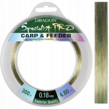 ŻYŁKA DRAGON SPECIALIST CARP FEEDER 300m 0,23mm