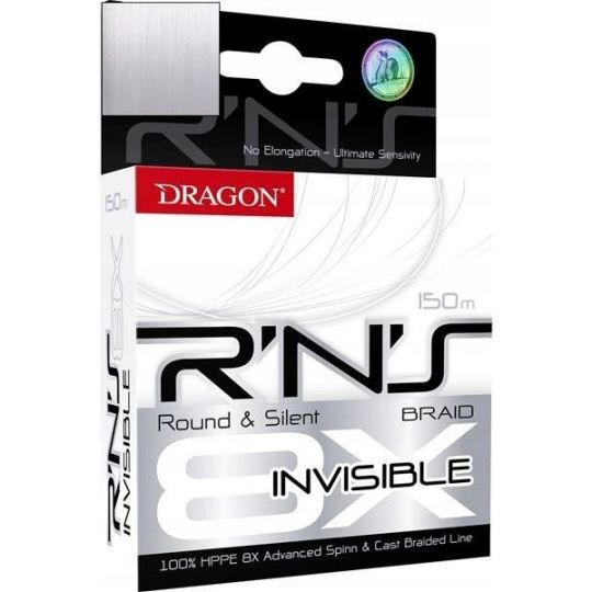 PLECIONKA DRAGON R’N’S 8X INVISIBLE 150m 0,10mm PLECIONKA DRAGON R’N’S 8X INVISIBLE 150m 0,10mm
