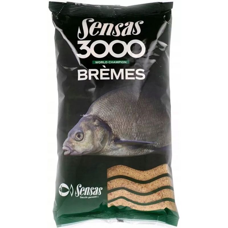 ZANĘTA SENSAS 3000 BREMES 1kg LESZCZ ZANĘTA SENSAS 3000 BREMES 1kg LESZCZ