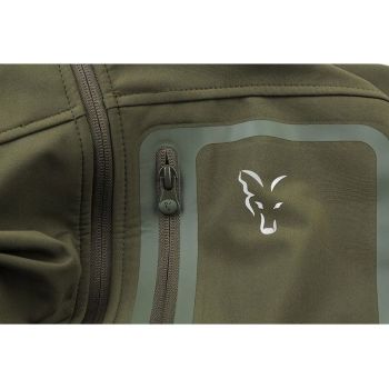 KURTKA FOX COLL GREEN SILVER SHELL HOODIE XXL
