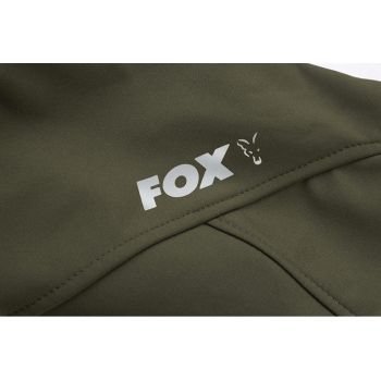 KURTKA FOX COLL GREEN SILVER SHELL HOODIE XXL