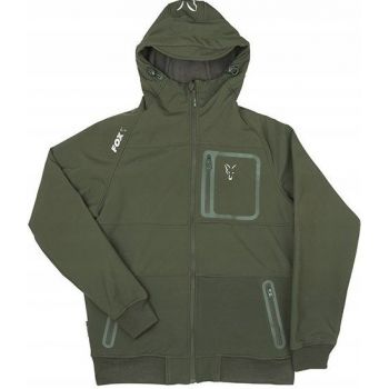 KURTKA FOX COLL GREEN SILVER SHELL HOODIE M