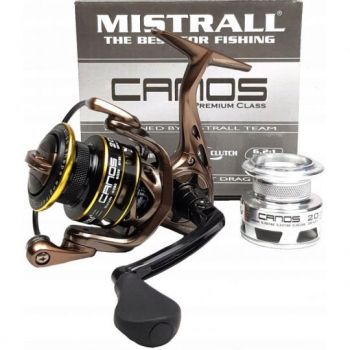 KOŁOWROTEK MISTRALL CANOS FD 20 7+1BB SPINNINGOWY