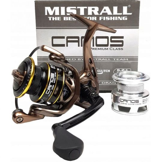 KOŁOWROTEK MISTRALL CANOS FD 20 7+1BB SPINNINGOWY KOŁOWROTEK MISTRALL CANOS FD 20 7+1BB SPINNINGOWY