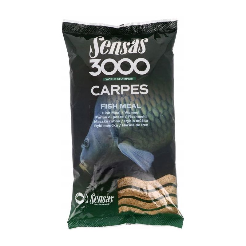 ZANĘTA SENSAS 3000 CARPES FISH MEAL 1kg