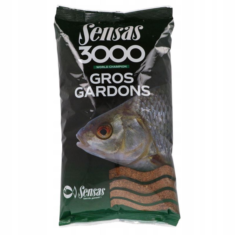 ZANĘTA SENSAS 3000 GROS GARDONS 1kg ZANĘTA SENSAS 3000 GROS GARDONS 1kg
