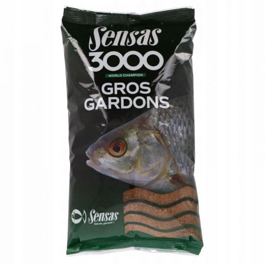ZANĘTA SENSAS 3000 GROS GARDONS 1kg ZANĘTA SENSAS 3000 GROS GARDONS 1kg