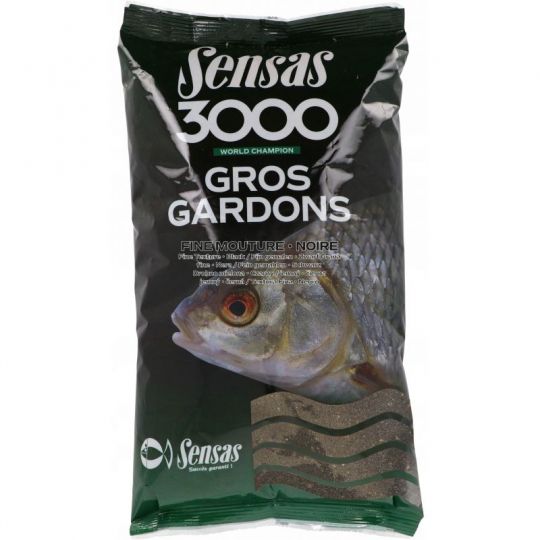 ZANĘTA SENSAS 3000 GROS GARDONS F. MOUTURE NOIRE ZANĘTA SENSAS 3000 GROS GARDONS F. MOUTURE NOIRE