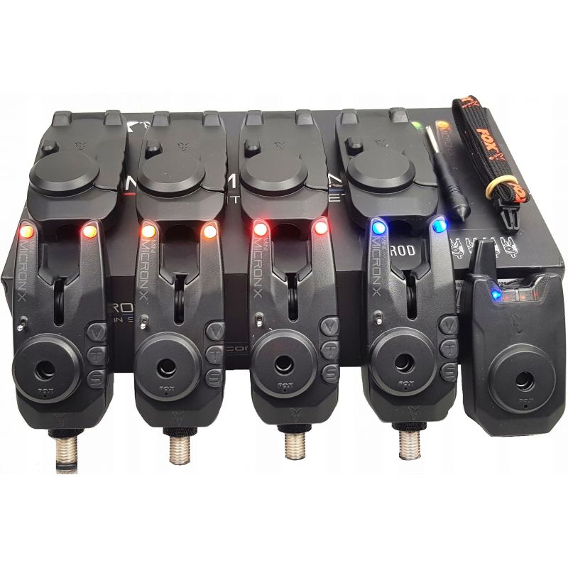 ZESTAW SYGNALIZATORÓW FOX MINI MICRON X 4 SET 4+1
