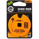 PRZYPON FOX Z HAKIEM STIFF CHOD RIG 30lb SIZE 5