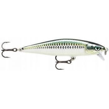 WOBLER RAPALA FLAT RAP FLR08 KOLOR: BLK 8cm 7g