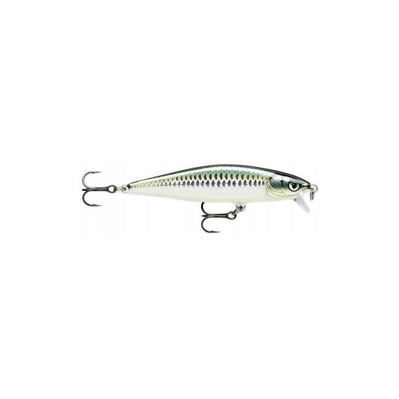 WOBLER RAPALA FLAT RAP FLR08 KOLOR: BLK 8cm 7g WOBLER RAPALA FLAT RAP FLR08 KOLOR: BLK 8cm 7g