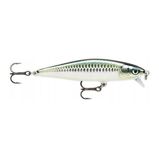 WOBLER RAPALA FLAT RAP FLR08 KOLOR: BLK 8cm 7g WOBLER RAPALA FLAT RAP FLR08 KOLOR: BLK 8cm 7g