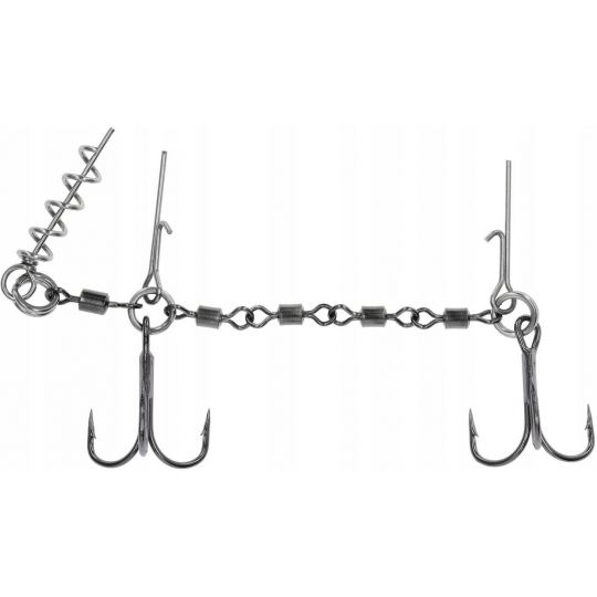 DOZBROJKA MIKADO JAWS EVO DOUBLE KRĘTLIK 35kg 2/0 DOZBROJKA MIKADO JAWS EVO DOUBLE KRĘTLIK 35kg 2/0