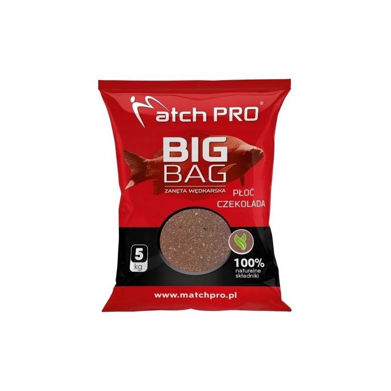 ZANĘTA MATCH PRO BIG BAG PŁOĆ CZEKOLADA 5kg ZANĘTA MATCH PRO BIG BAG PŁOĆ CZEKOLADA 5kg