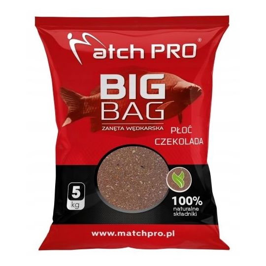 ZANĘTA MATCH PRO BIG BAG PŁOĆ CZEKOLADA 5kg ZANĘTA MATCH PRO BIG BAG PŁOĆ CZEKOLADA 5kg