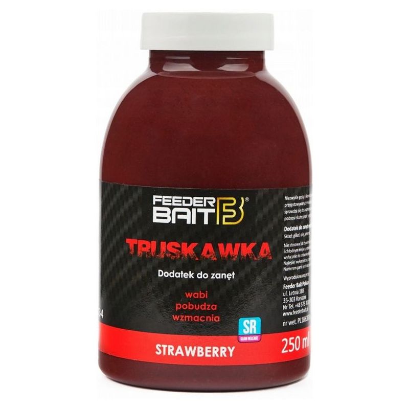 ZALEWA FEEDER BAIT 250ml TRUSKAWKA ZALEWA FEEDER BAIT 250ml TRUSKAWKA