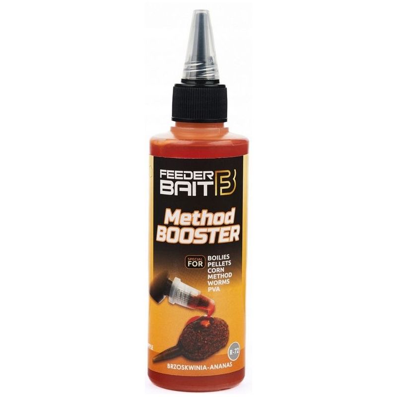 BOOSTER METHOD FEEDER BAIT 100ml R72 BRZOSKWINIA A BOOSTER METHOD FEEDER BAIT 100ml R72 BRZOSKWINIA A