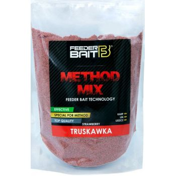 ZANĘTA FEEDER BAIT METHOD MIX TRUSKAWKA 800g