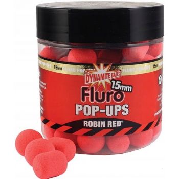 KULKI DYNAMITE BAITS ROBIN RED POP UP FLUORO 15mm