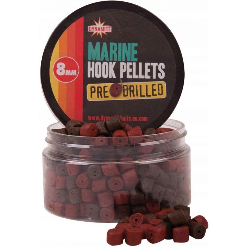 PELLET DYNAMITE BAITS PRE DRILLED MARINE HALIBUT 8 PELLET DYNAMITE BAITS PRE DRILLED MARINE HALIBUT 8