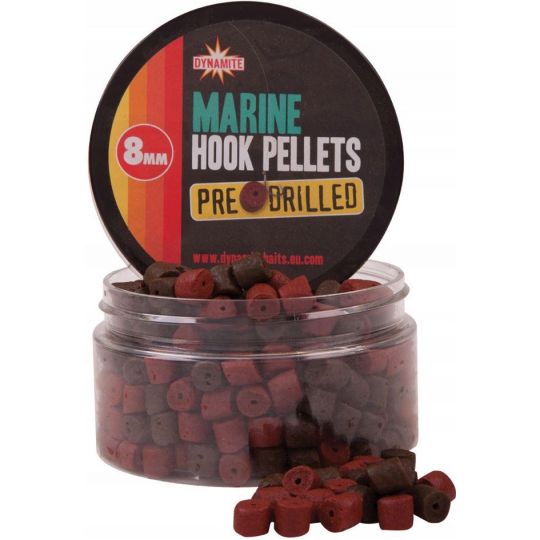 PELLET DYNAMITE BAITS PRE DRILLED MARINE HALIBUT 8 PELLET DYNAMITE BAITS PRE DRILLED MARINE HALIBUT 8
