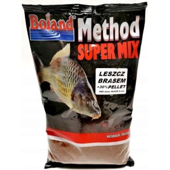 ZANĘTA BOLAND SUPER METHOD PELLET MIX 1kg LESZCZ B