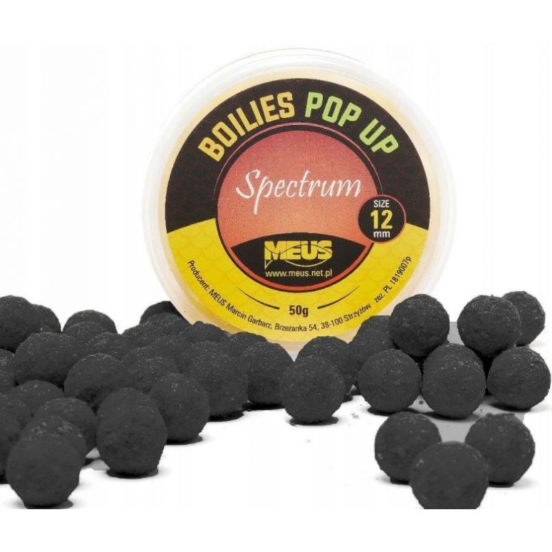 KULKI MEUS POP UP SPECTRUM 12mm 50g ORZECH TYGRY