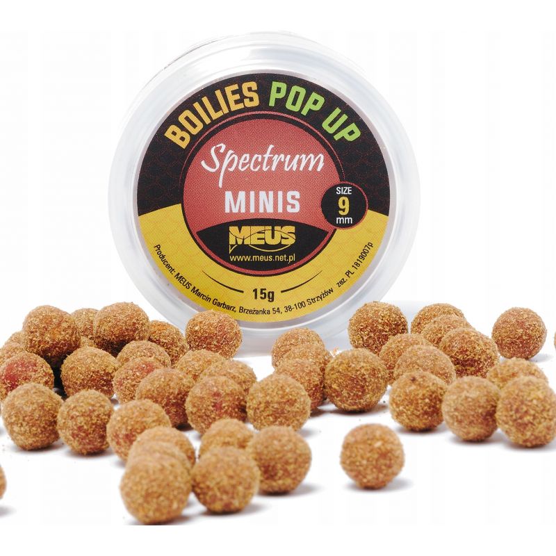 KULKI MEUS SPECTRUM POP UP 9mm MINIS KONOPIA KULKI MEUS SPECTRUM POP UP 9mm MINIS KONOPIA