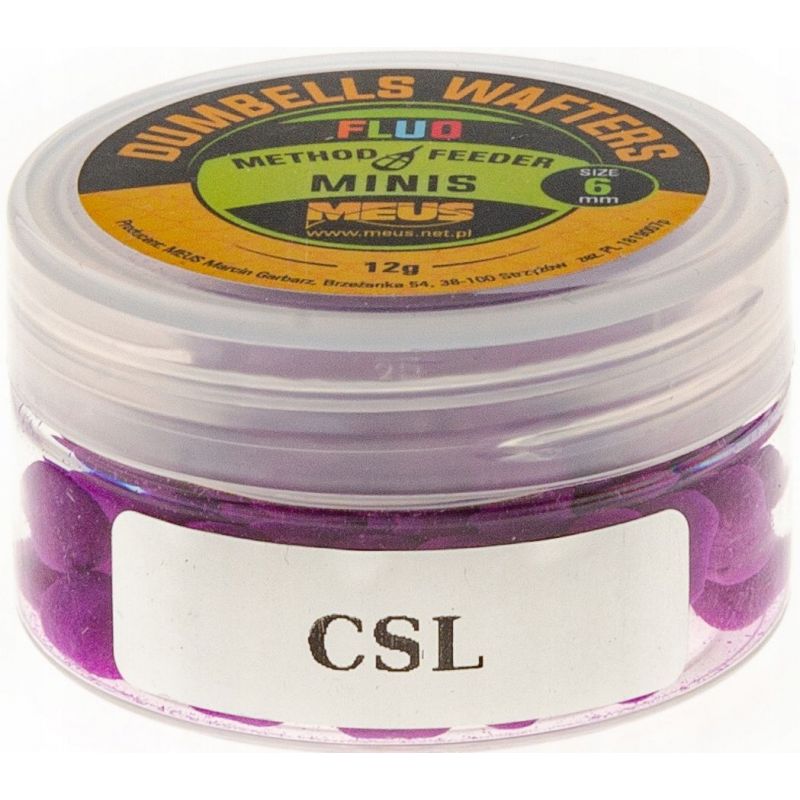 DUMBELLS MEUS WAFTERS FLUO 6mm MINIS CSL DUMBELLS MEUS WAFTERS FLUO 6mm MINIS CSL