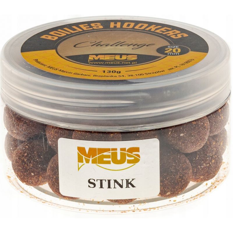KULKI MEUS CHALLENGE HOOKERS 20mm STINK KULKI MEUS CHALLENGE HOOKERS 20mm STINK