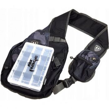 PLECAK FOX RAGE Z PUDEŁKIEM CAMO STREET SLING