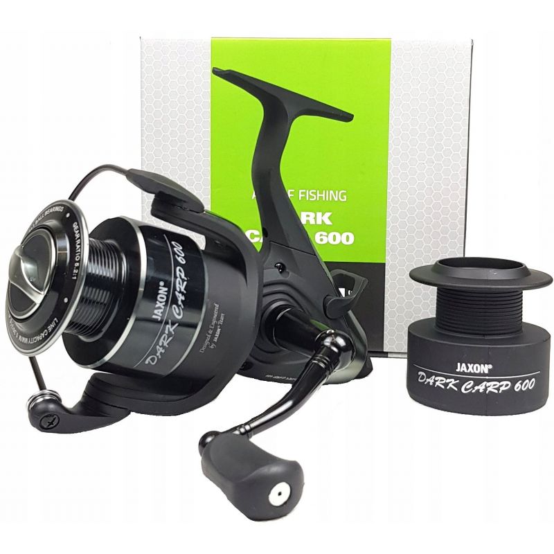 KOŁOWROTEK JAXON DARK CARP 600 CARP FEEDER KOŁOWROTEK JAXON DARK CARP 600 CARP FEEDER