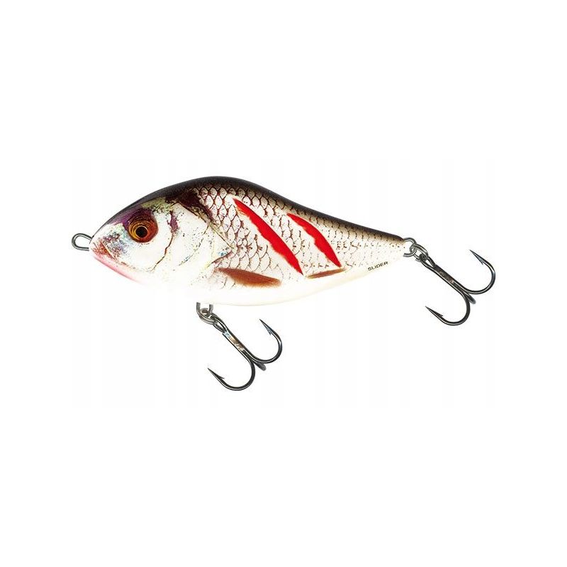 WOBLER SALMO SD5S SLIDER SINKING 5cm 8g WOUNDED RE WOBLER SALMO SD5S SLIDER SINKING 5cm 8g WOUNDED RE