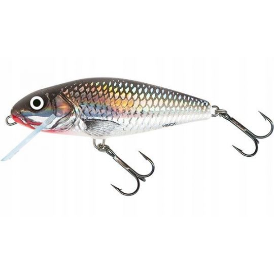 WOBLER SALMO PERCH PŁYWAJĄCY 12cm 36g HOLO GREY SH WOBLER SALMO PERCH PŁYWAJĄCY 12cm 36g HOLO GREY SH