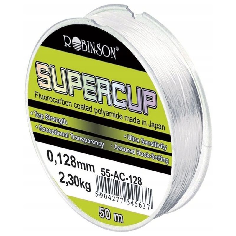 ŻYŁKA ROBINSON SUPERCUP 50m 0,218mm PRZYPONOWA ŻYŁKA ROBINSON SUPERCUP 50m 0,218mm PRZYPONOWA